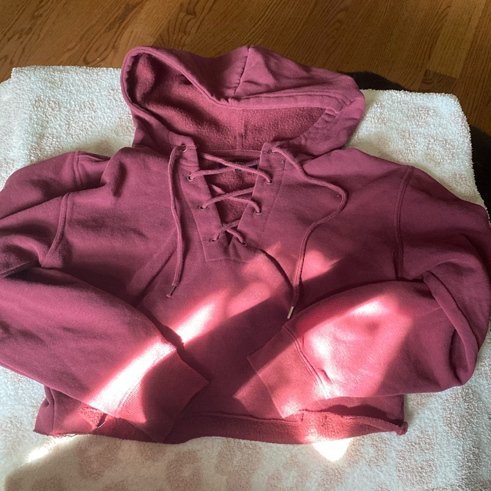 Soft Comfortable Crop Sweatshirt